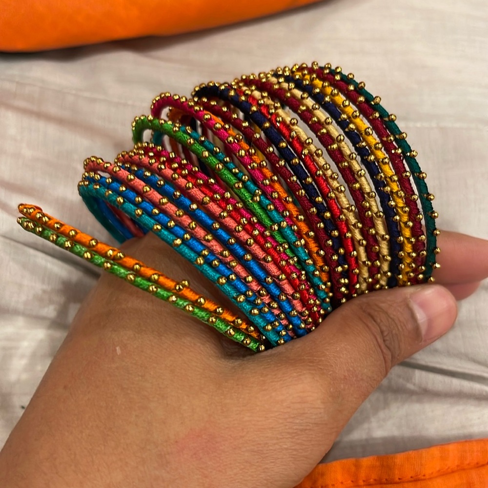 Fabric bangles